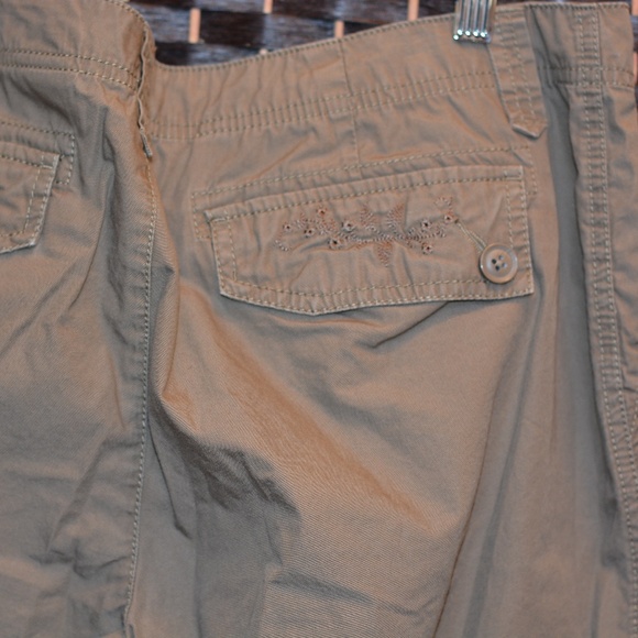 100% Cotton Eddie Bauer Fashion Fit SZ 14 Cargo Pants - Picture 6 of 7